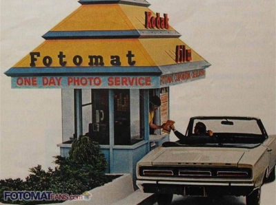 Fotomat Drive-thru Advertisement